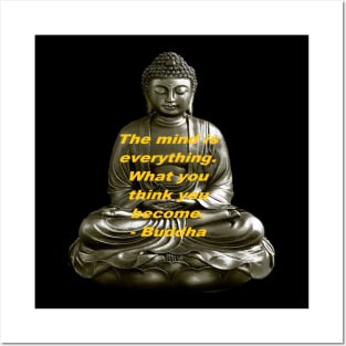 Buddha The Mind is Everything Posters and Art